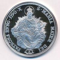 DN "Magyar tallérok utánveretben - II. Lipót tallérja 1790" jelzetlen Ag emlékérem kapszul...