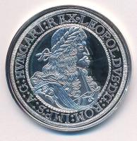 DN "Magyar tallérok utánveretben - I. Lipót tallérja 1687" jelzetlen Ag emlékérem kapszulá...