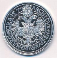 DN "Magyar tallérok utánveretben - I. Miksa tallérja 1574" jelzetlen Ag emlékérem kapszulá...