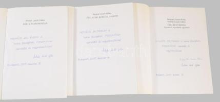 19 db DEDIKÁLT Molnár László Gábor: Télen a tücsök álmodik, Feltámadásom után, Azt hittem, könnyebb ...