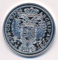 DN "Történelmi féltallérok utánveretben - III. Károly féltallérja 1724" jelzett Ag emlékér...