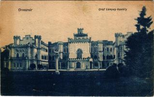 1926 Oroszvár, Rusovce (Pozsony, Pressburg, Bratislava); Gróf Lónyay kastély. Preisak György kiadása...