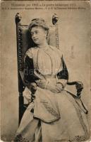 1916 S.A.R. la Princesse Héritiére Militza, la guerre balkanique 1912. / Princess of Montenegro + &q...