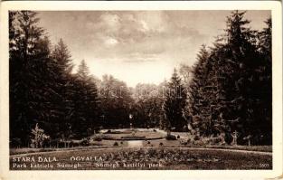 Ógyalla, Ó-Gyalla, Stara Dala, Hurbanovo; Sümegh kastély parkja / Park kastielu Sümegh / castle park...