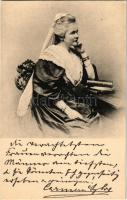 Erzsébet román királyné, I. Károly felesége / Elisabeth of Wied, Queen of Romania and wife of King C...