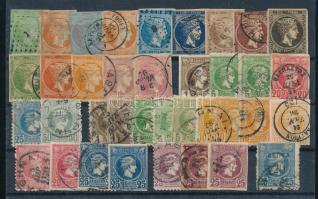 1871-1900 37 db klasszikus bélyeg jobbakkal