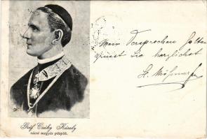 1900 Gróf Csáky Károly Emmánuel, váci püspök / the bishop of Vác (vágott / cut)