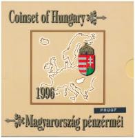 1996. 10f-100Ft (10xklf) "Magyarország pénzérméi" forgalmi sor dísztokban T:PP
Adamo FO29