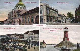 Pancsova with synagogue