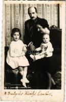 Bolgár királyi család. Gr. Paskoff / Bulgarian royal family. photo (fl)