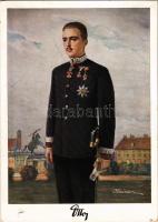 Kaiser Otto und die Burg seiner Ahnen auf Österreichs Heldenplatz / Habsburg Otto (kis szakadás / sm...