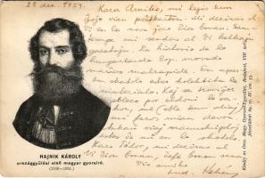 1959 Hajnik Károly (1806-1861), országgyűlési első magyar gyorsíró. Az Országos Magyar Gyorsíró-Egye...