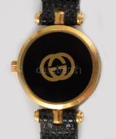 Gucci női karóra. kvarc szerkezettel, bőr szíjjal, d: 22mm