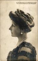 1911 S.A.R. Madame la Comtesse de Lonyay Princesse Stephanie de Belgique / Princess Stéphanie of Bel...