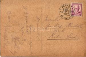 Generalissimus sovetského svazu Josef Stalin / Joseph Stalin + "PRAHA VIII. SJEZD KSC 31. III. ...