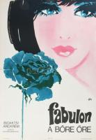 1971 Fabulon, a bőre őre, plakát, ofszet, papír, jelzés nélkül, Offset Nyomda, javított szakadással,...