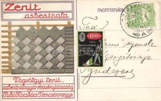 Vágvölgyi Asbestpala litho (wet damage)