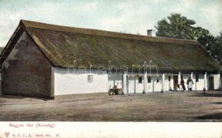 Hungarian house in the Kunság