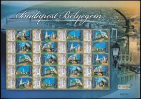 2009 Budapest bélyegem - Darabanth megszemélyesített teljes ív