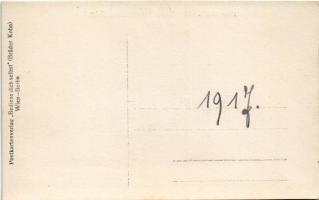 1917 Kaiser Karl I mit König u. Kronprinz von Bulgarien im Felde / WWI K.u.k. military, Charles I of...