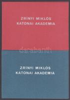 1990-1993 Zrínyi Katonai Akadémia 2 db oklevele