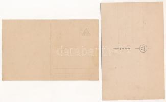 5 db RÉGI romantikus fotólap / 5 pre-1945 romantic photo postcards