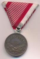 1914. "Bronz Vitézségi Érem" bronz kitüntetés eredeti mellszalaggal. Szign: Tautenhayn T:X...