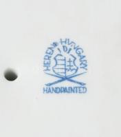Herendi Széchenyi István porcelán büszt, fehérmázas, jelzett, hibátlan, m: 21 cm