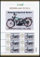 2026 Motorok - Husqvarna modell 200 - Belföld megszemélyesített 6-os kisív
