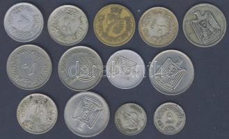 Egyiptom 13db pénzérme T:vegyes