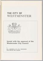The City of Westminster. Issued with the approval of the Westminster City Council. Cheltenham-London...
