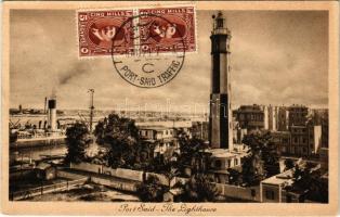 Port Said, The Lighthouse. Lehnert &amp; Landrock. TCV card