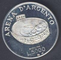 Olaszország 5000L "Bizet Carmenjének centenáriuma" Ag T:PP