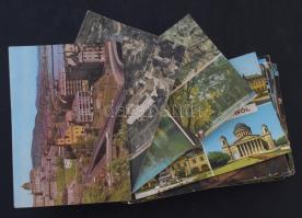 100 db MODERN magyar város képeslap / 100 MODERN Hungarian town-view postcards