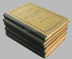 1929-1941 A Magyar Királyi Földmívelésügyi Minisztérium rádióelőadásainak sorozatának kötetei: 1929....