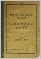 1929-1941 A Magyar Királyi Földmívelésügyi Minisztérium rádióelőadásainak sorozatának kötetei: 1929....