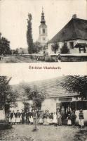 Vámfalu with the shop of Károly Józsa (EK)