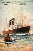 SS "PENNLAND", triple-screw ship of the Red Star Line (EK)