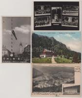10 db RÉGI elcsatolt magyar város képeslap / 10 pre-1945 town postcards from the Hungarian Kingdom