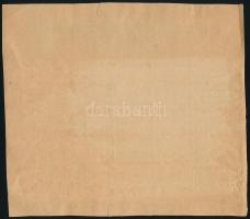 1926 Átadó jegyzék Ikarusz 5.000K ívsarki 25-ös tömbbel bérmentesítve, RR!