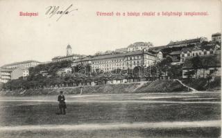 Budapest I. Vérmező, Bástya és a Helyőrségi templom