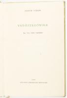 Jurán Vidor: Vadászkrónika. Egy öreg vadász naplójából. Pozsony, 1960, Szlovákiai Szépirodalmi Könyv...