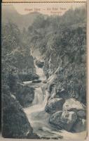 Tátra, Magas-Tátra, Vysoké Tatry; képeslapfüzet 6 képeslappal (hiányos) / postcard booklet with 6 po...
