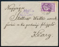 1930 Levél "MAGYAR POSTA 23"