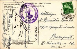 1933 Skót cserkész. Kiadja a Magyar Cserkészszövetség / Scottish Boy Scout. Boy Scouts International...