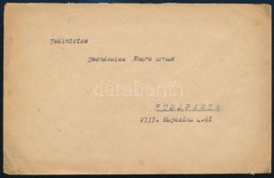 1923 Levél 28K bérmentesítéssel