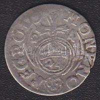 Lengyelország 1624. 3P "Sigismund III." Ag T:3