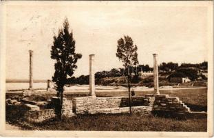 1925 Brijuni, Brioni (Pola, Pula); Scavi romani / Roman excavations (ázott / wet damage)