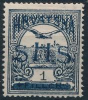 SHS 1918 Turul 1f próbanyomat, Bodor vizsgálójellel