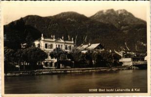 Bad Ischl, Leharvilla u. Kai / villa (EK)